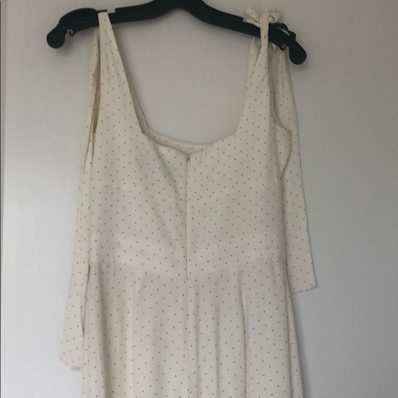 Alexis white & black polka dot jumpsuit - Picture 3 of 5